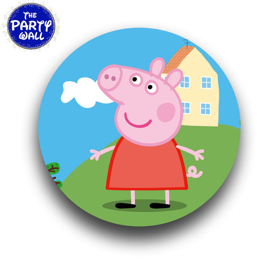 Peppa Pig - Funda para mampara circular