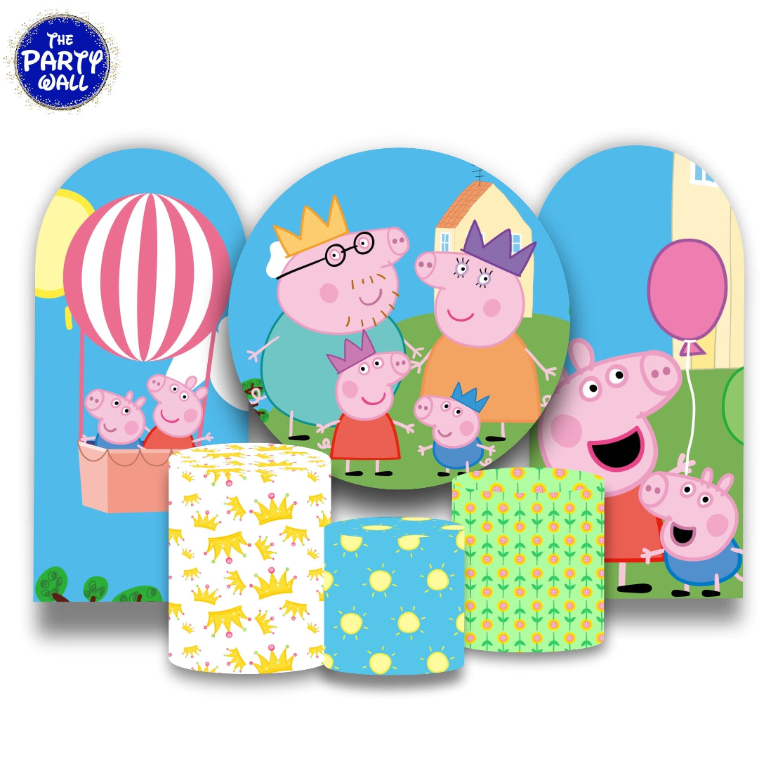 Peppa Pig - Fundas para set + 2 complementos