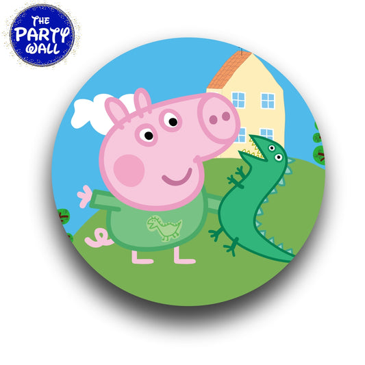 Peppa Pig - Funda para mampara circular