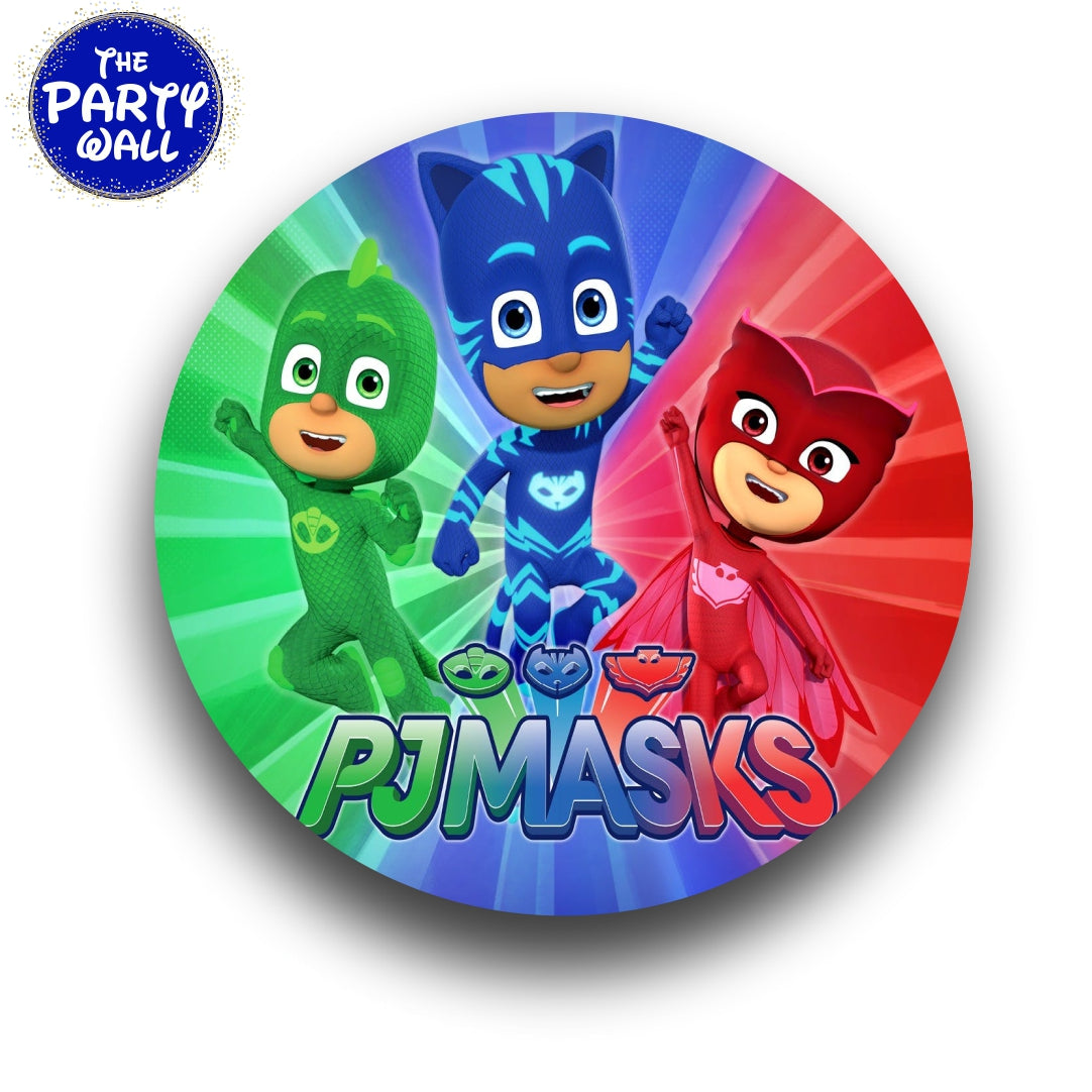 PjMasks - Funda para mampara circular