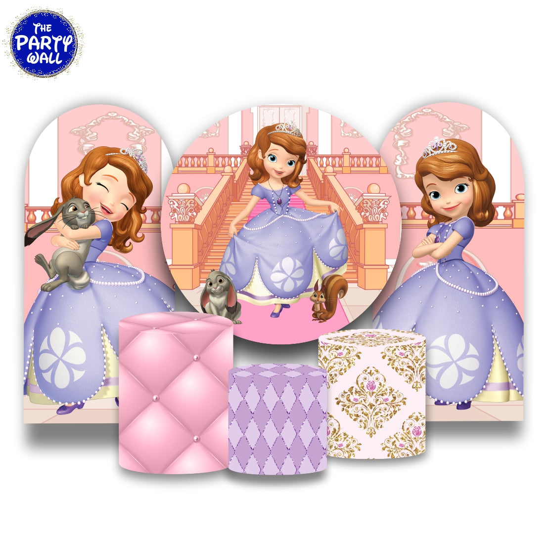 Princesa Sofia - Fundas para set + 2 complementos