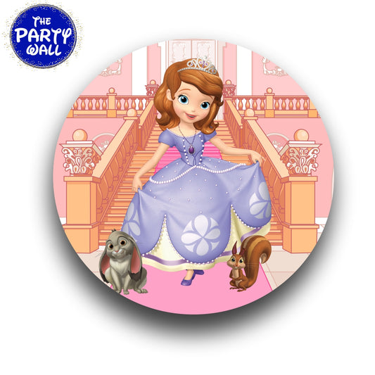 Princesa Sofia - Funda para mampara circular