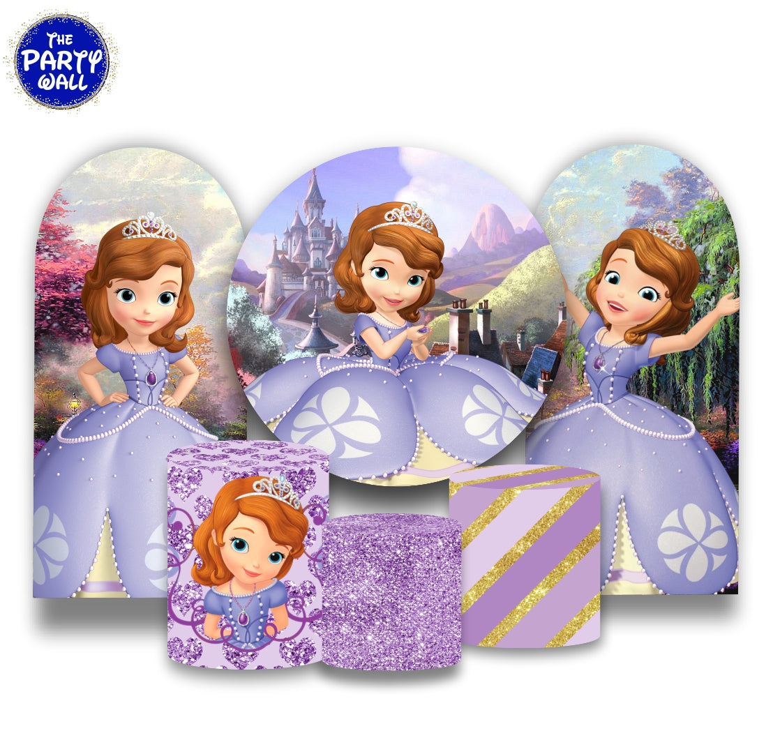 Princesa Sofia - Fundas para set + 2 complementos