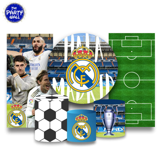 Real Madrid - Fundas para set + 2 complementos