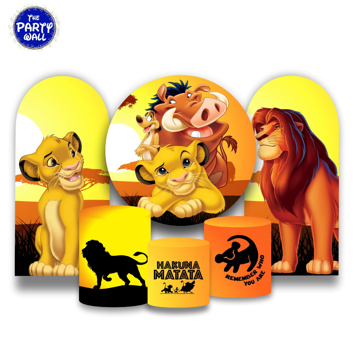 El Rey León - Fundas para set + 2 complementos