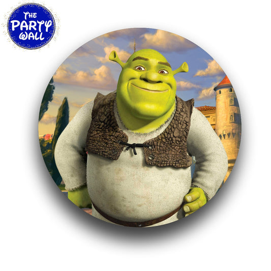Shrek - Funda para mampara circular