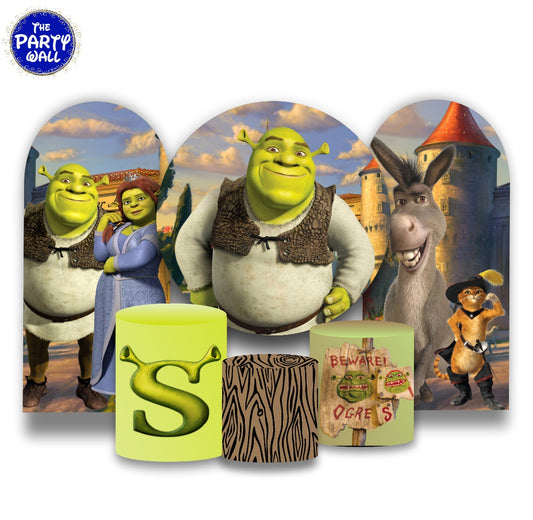 Shrek - Fundas para set + 2 complementos