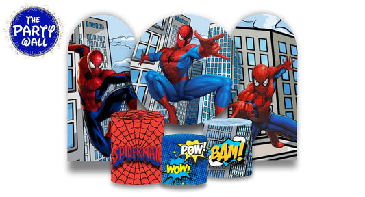 Spiderman - Fundas para set + 2 complementos