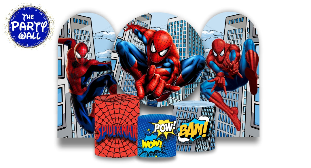 Spiderman - Fundas para set + 2 complementos