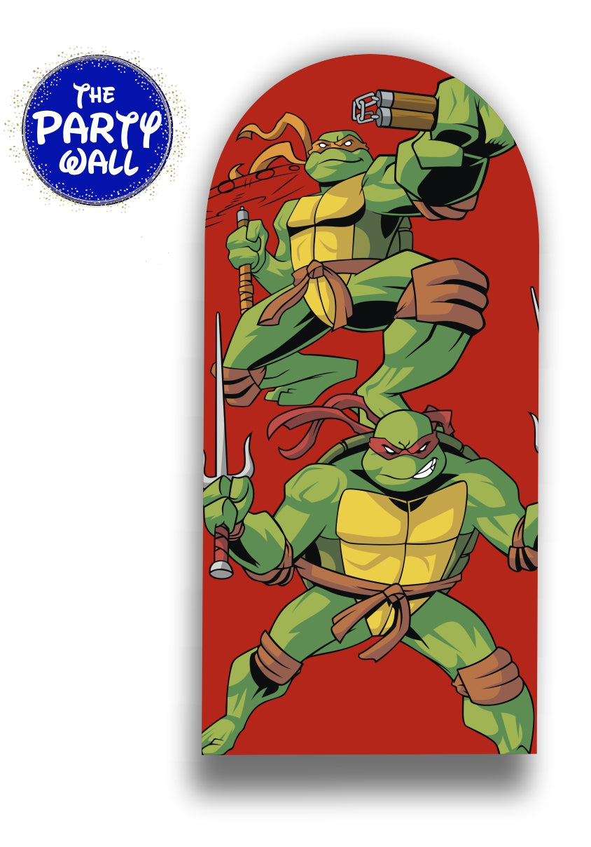 Tortugas Ninja - Funda para mampara de punta redonda