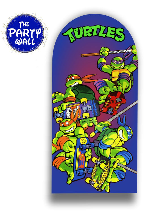 Tortugas Ninja - Funda para mampara de punta redonda