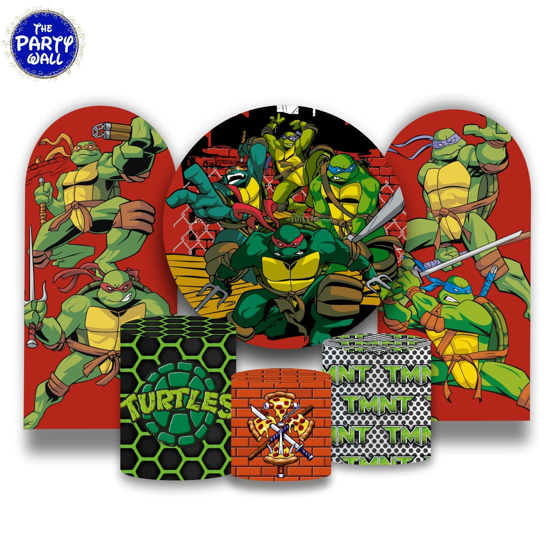 Tortugas Ninja - Fundas para set + 2 complementos