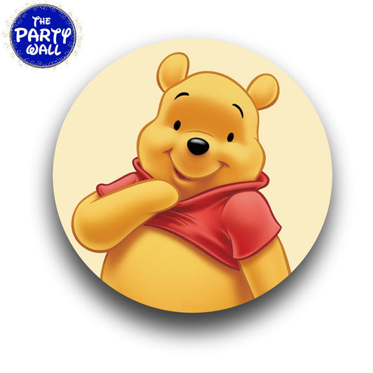 Winnie Pooh - Funda para mampara circular